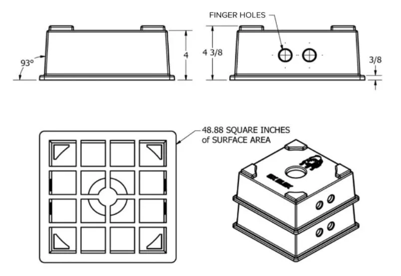 OX BLOX MAXX Jack Block